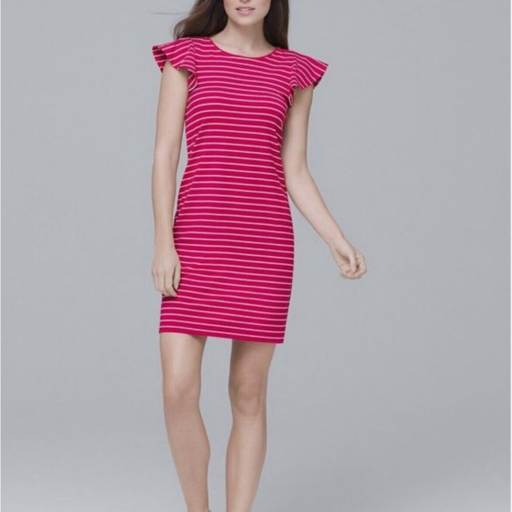 Cotton jersey sheath dress from White House, Black market